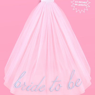 Something Blue Veil - embroidered tulle veil