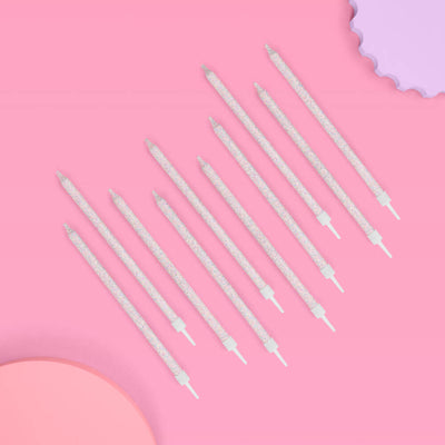 Shimmer Candles - iridescent glitter candles