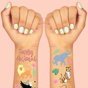 Pretty Wild Tats - 36 foil temporary tattoos