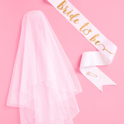 Gettin’ Hitched Kit -  gold bach party kit