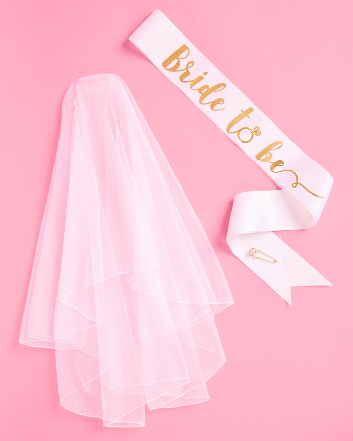 Gettin’ Hitched Kit -  gold bach party kit