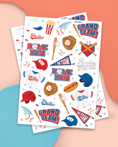 Home Run Tats - 25 temporary tattoos