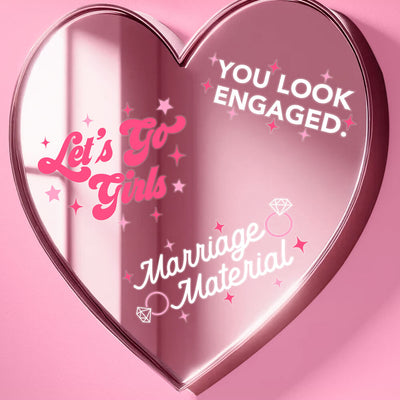 You Look Engaged Decals - mirror decal set