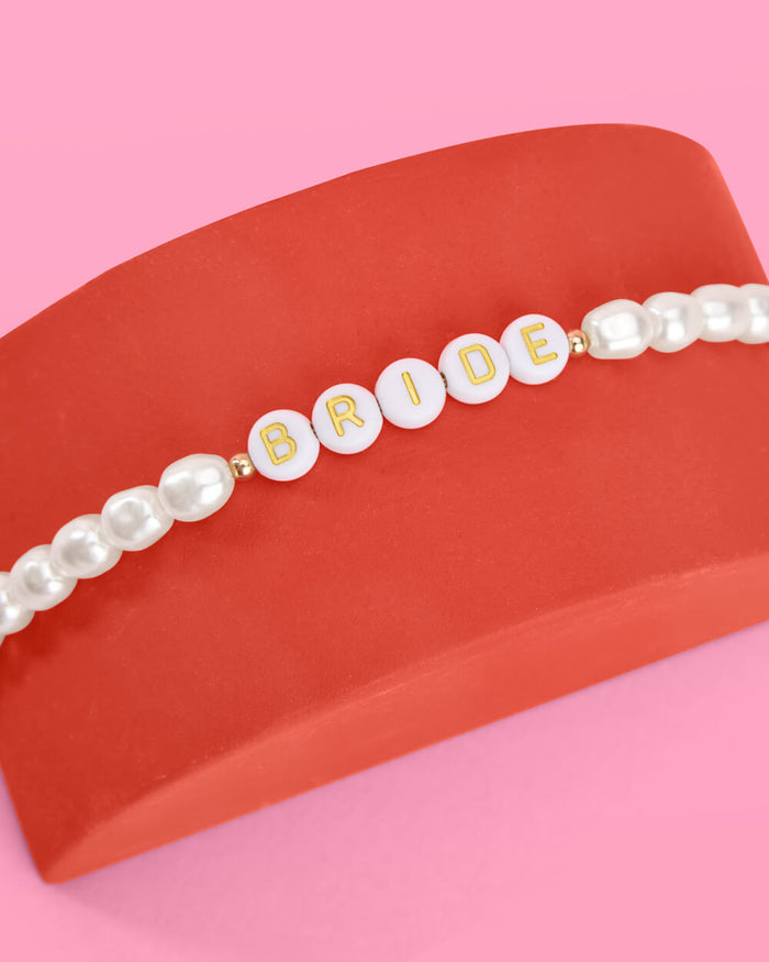 Pearlfect Bracelet - beaded bride bracelet