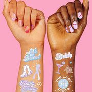 Last Disco Tats - 48 foil temporary tattoos