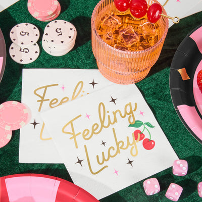 Feeling Lucky Napkins - 25 paper napkins