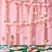 Martini Banner - 3D paper banner
