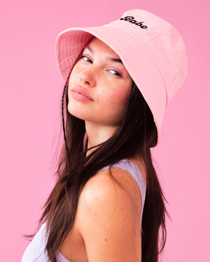 Babe Bucket Hat - embroidered cotton hat