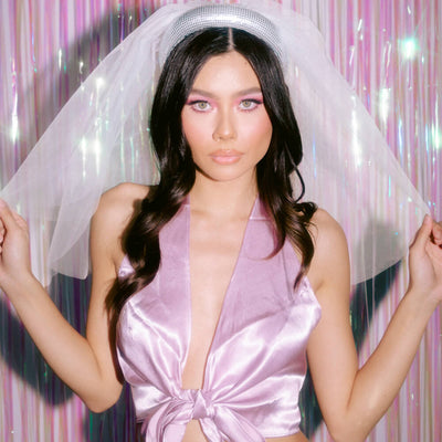 Last Disco Pack - veil headband + sash
