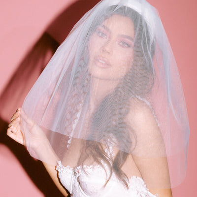 The Noncommittal 2.0 - headband w/ removable veil