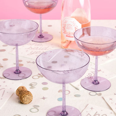 It's Disco, Baby! Coupe Set - 4 plastic glasses