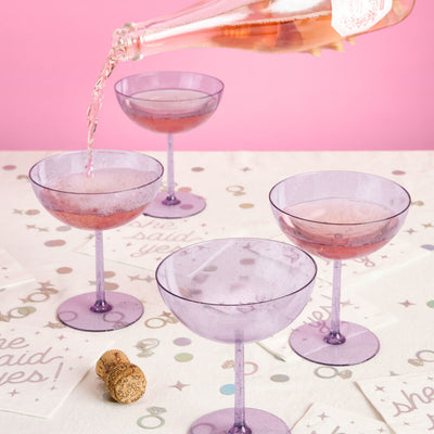 It's Disco, Baby! Coupe Set - 4 plastic glasses