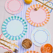Italian Summer Plates - 32 matte paper plates