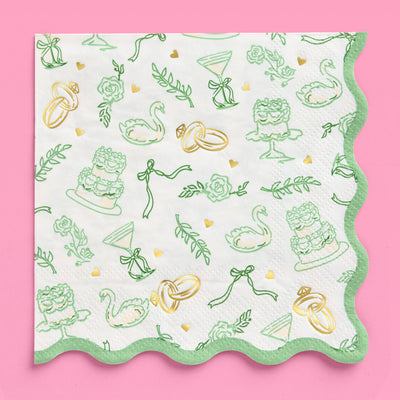 Forever & Ever Napkins - 25 paper napkins