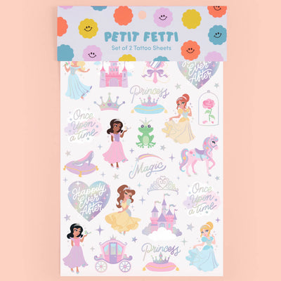 Princess Tats - 46 temporary tattoos