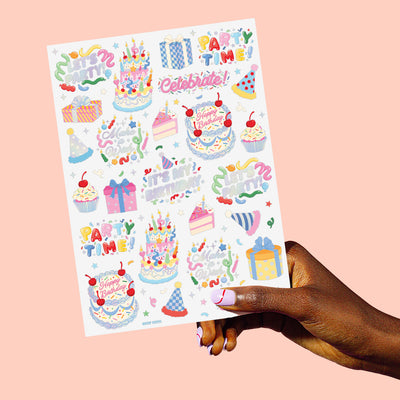 Let's Party! Tats - 50 temporary tattoos