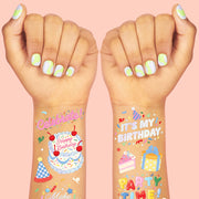 Let's Party! Tats - 50 temporary tattoos