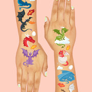 Fire Breather Tats - 60 foil temporary tattoos