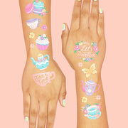 Let's Partea Tats - 61 foil temporary tattoos