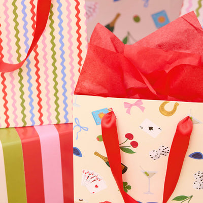 Cute Girl Gift Bag Set - 6 gift bags
