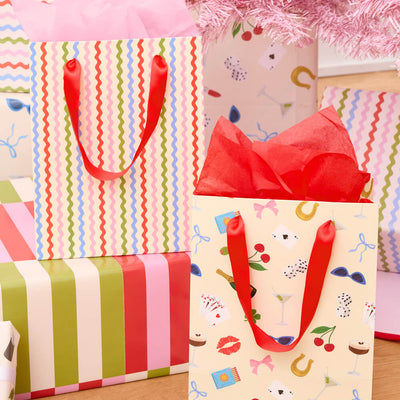 Cute Girl Gift Bag Set - 6 gift bags