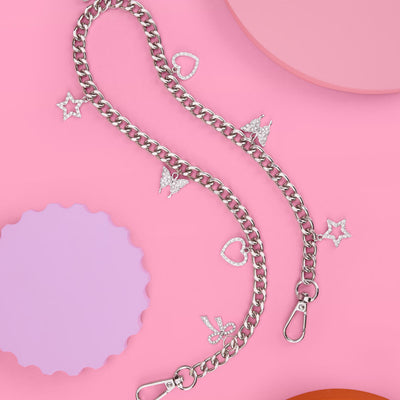 Good Idea Concert Strap - 23" chain + rhinestone charms