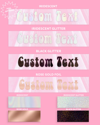 Groovy Custom Veil - customizable veil