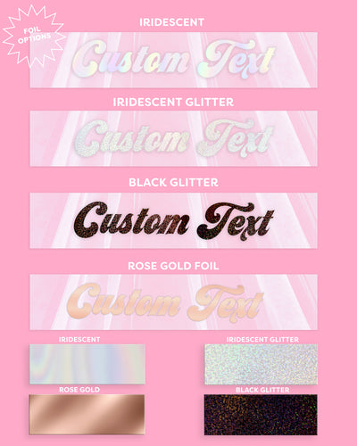 Disco Custom Veil - customizable veil