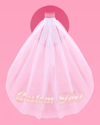 Disco Custom Veil - customizable veil