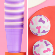 The Hazy Pong Pack - 50 cups + 4 pong balls