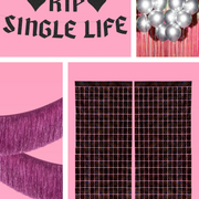 RIP Single Life Pack - banners, balloons + more