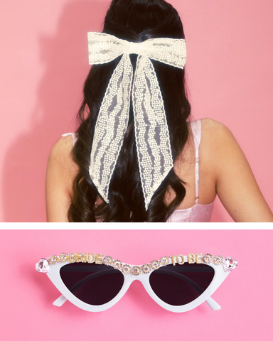 Laced In Love Pack - sunglasses + lace bow