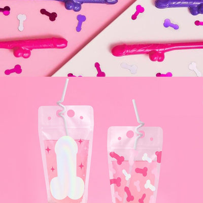 P3N!S Pack - sippers + straws