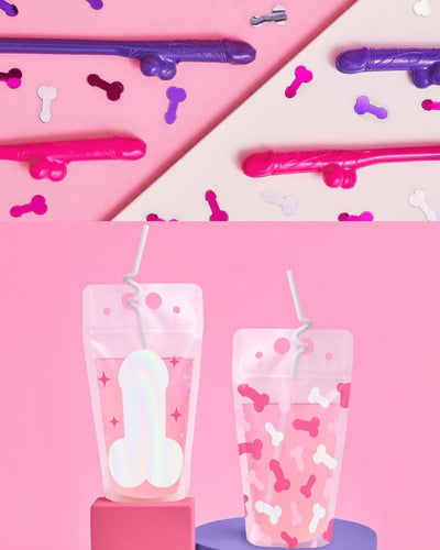 P3N!S Pack - sippers + straws