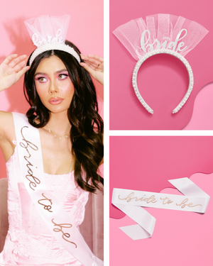 Pearlfect Kit - sash + pearl headband