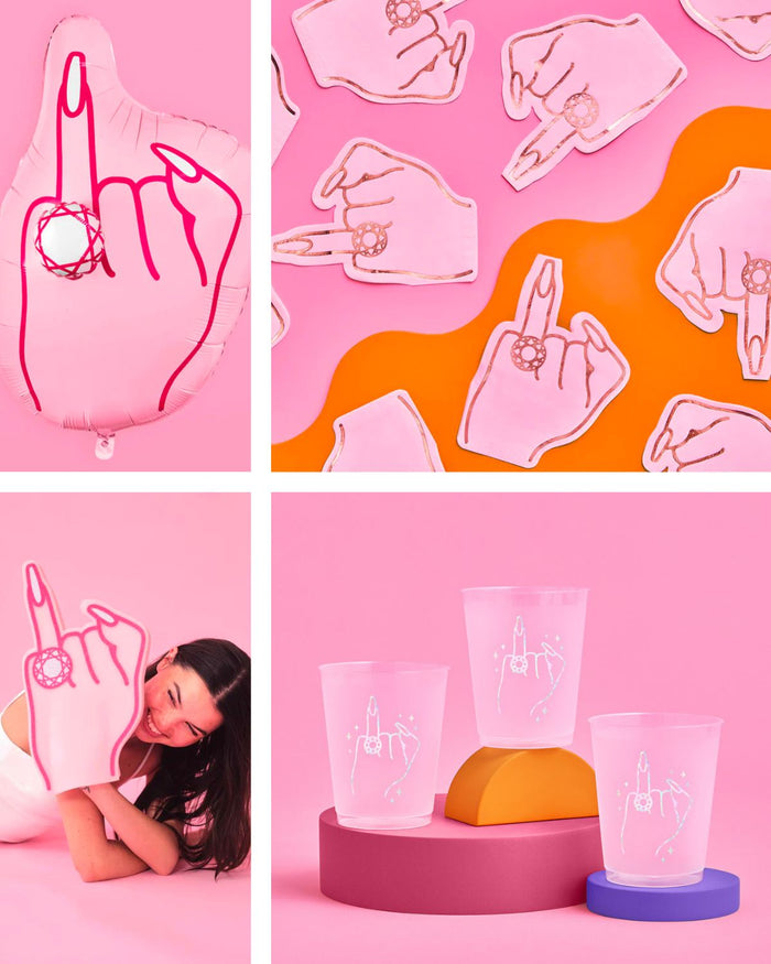 Bling Ring Extended - foam finger + more