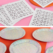 Shimmer Party Pack - plates + napkins
