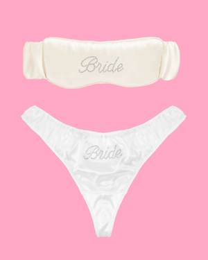 Sweet Bridal Dreams Pack - thong + eye mask