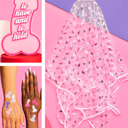 Sorry Mom Pack - veil, foam finger + tats