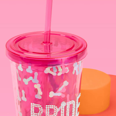 Bride Fetti Cup - bedazzled tumbler