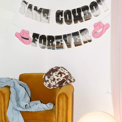 Same 🤠 Forever Banner - silver foil banner