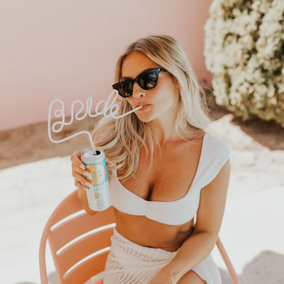 Classic Bride Straw - XL white Bride straw