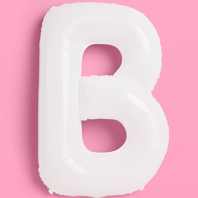 XL BRIDE Balloons - 40" white matte balloons