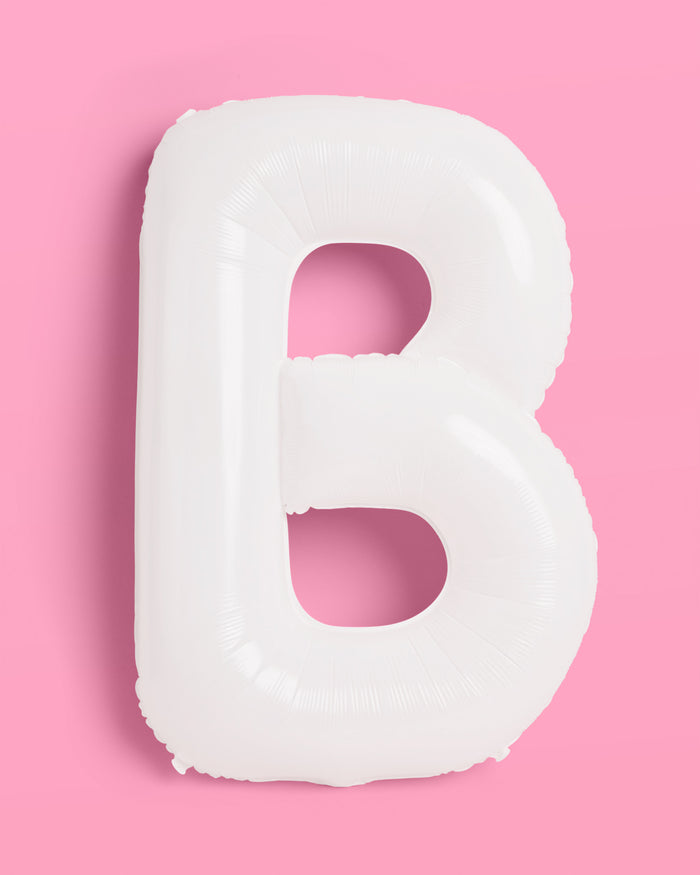 XL BRIDE Balloons - 40" white matte balloons