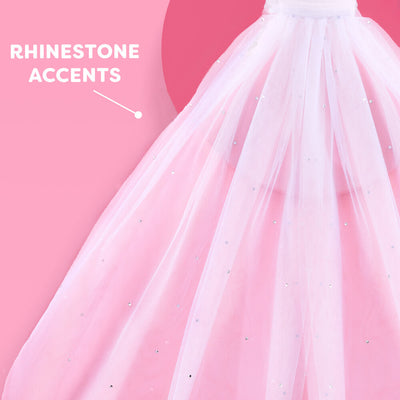 That Bride Veil - white rhinestone veil