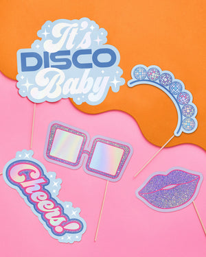 Disco Photo Pack - props + curtains