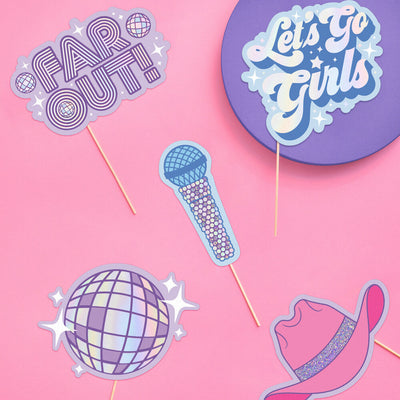 Disco Photo Pack - props + curtains