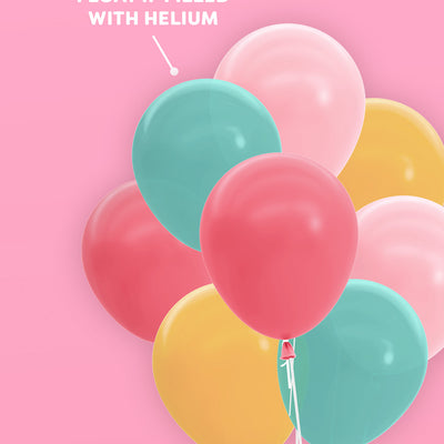 Italian Summer Pack - plates, napkins, vases + balloons