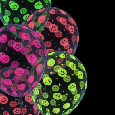 Rave Girl Glo Pack - 24 neon balloons