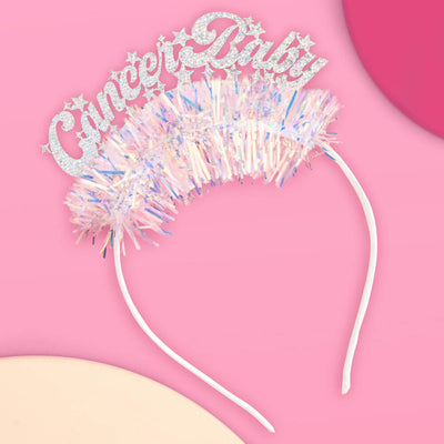 Cancer Baby Headband - fringe headband